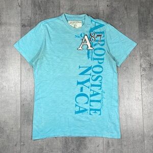 Y2k Turquoise Aeropostale Tee Shirt